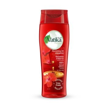 Vatika Hibiscus Strengthen and Nourish Oil Shampoo 425ml bottle