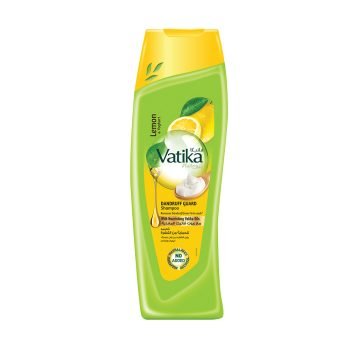 Vatika Naturals Dandruff Guard Shampoo - Enriched With Lemon & Yoghurt - Removes & Prevents Dandruff - 400 ml