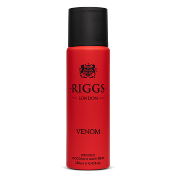 Riggs London Perfumed  Deodorant Body Spray 250ml - Venom