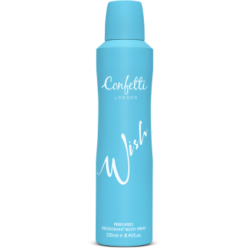 Confetti London Wish Perfumed Deodorant Body Spray 250 ml for women