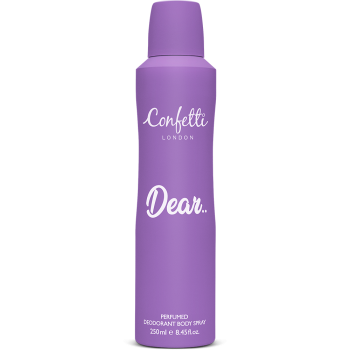 Confetti Dear Perfumed Deodorant Body Spray 250 ml for women