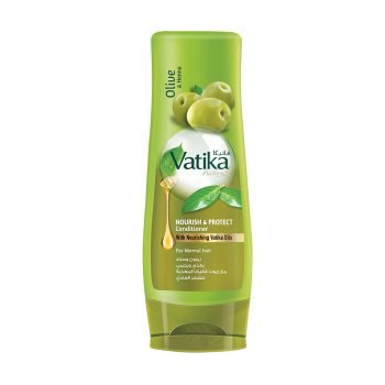 Vatika Naturals Nourish & Protect Conditioner 400ml | Enriched With Olive & Henna | Root to Tip Nourishment | For Normal Hair