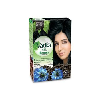 Vatika Natural Black #1.0 Henna 10g. x 6 sachets