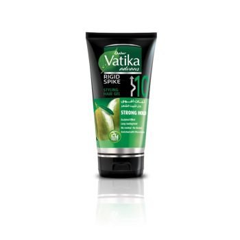 Vatika Rigid Spike Styling Hair Gel Hold 10 for Strong Defined Spikes