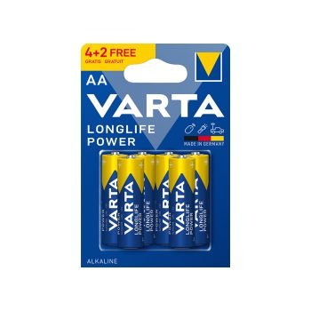 Varta AA long life power 4+2