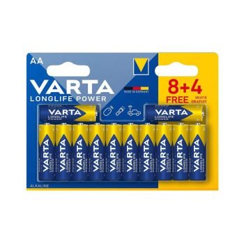 VARTA Batteries AA, 8+4