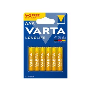 Varta AAA long life 4+2