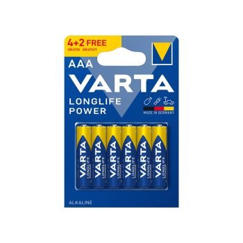 Varta AAA long life power 4+2