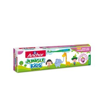 Anchor Jungle Kids Toothpaste Strawberry