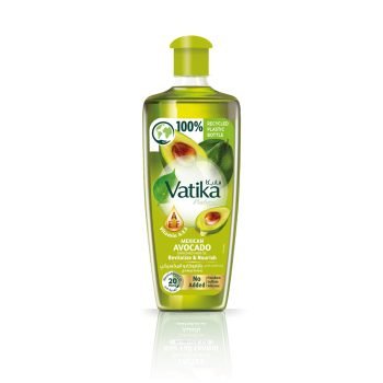 Vatika Naturals Mexican Avocado Hair Oil 200ml | Natural Oleic Acid & Vitamin A, E, F | For Shiny, Strong and Nourished Hair | No Paraben, No Sulfate, No Silicone