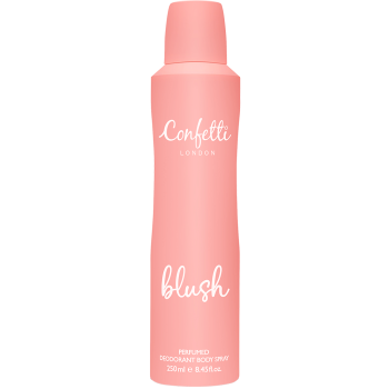 Confetti London Blush Deodorant Body Spray 250ml for women