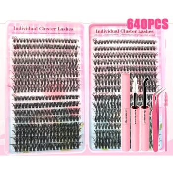 DIY Eyelash Extension Kit 640pcs
