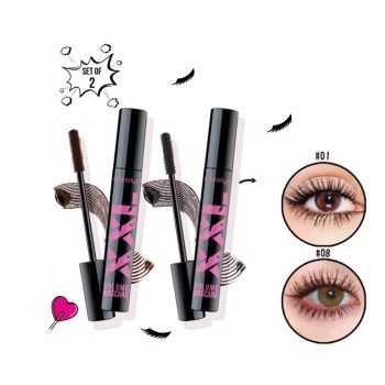 Misslyn Bundle XXL Volume Mascara Black #01 & Brown #08