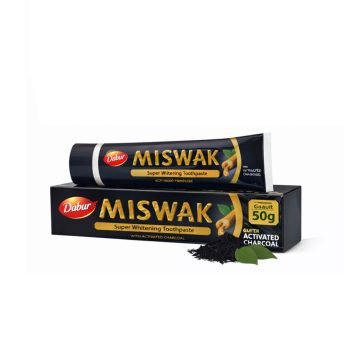 Dabur Miswak Activated Charcoal Toothpaste 120gm. + 50gm.