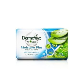 DermoViva Soap 125g. Moisture Plus With Aloe vera, Almond oil Honey