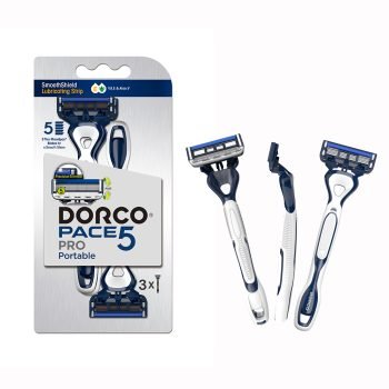 Dorco Pace Pro 5 Men’s Disposable Razor with five blades