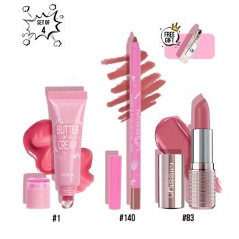 Misslyn 4PCs Lip Beauty Set