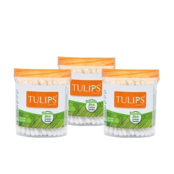 Swab 100 Bamboo Round x3