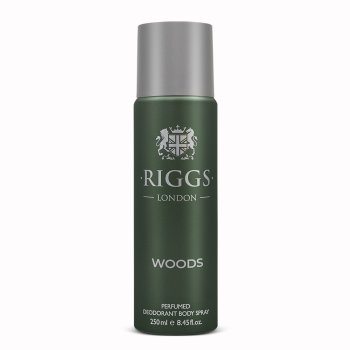 Riggs London Woods Body Spray – 250ml Deodorant for Men